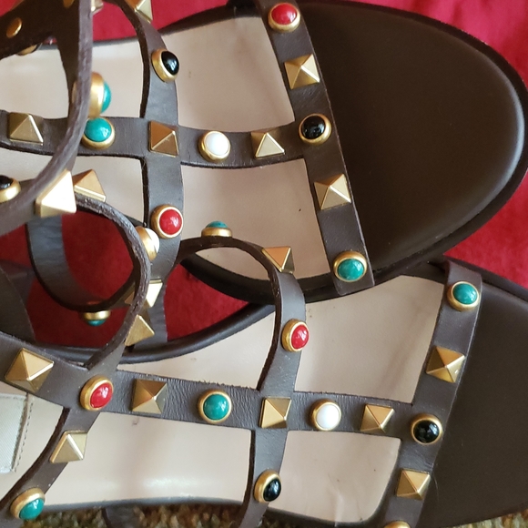 Valentino Garavani Rockstud block heel sandals **Rare, LIMITED edition - Picture 13 of 14